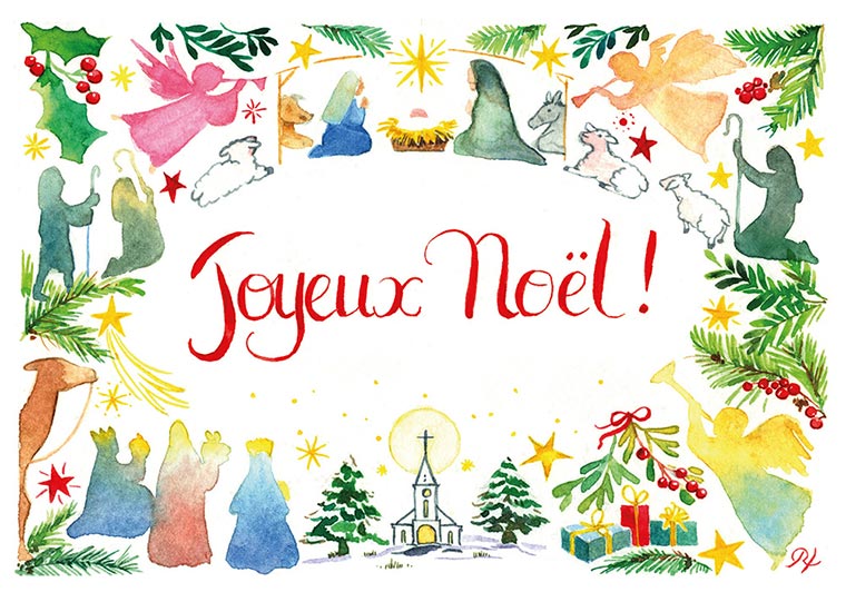 Carte Postale Joyeux Noël