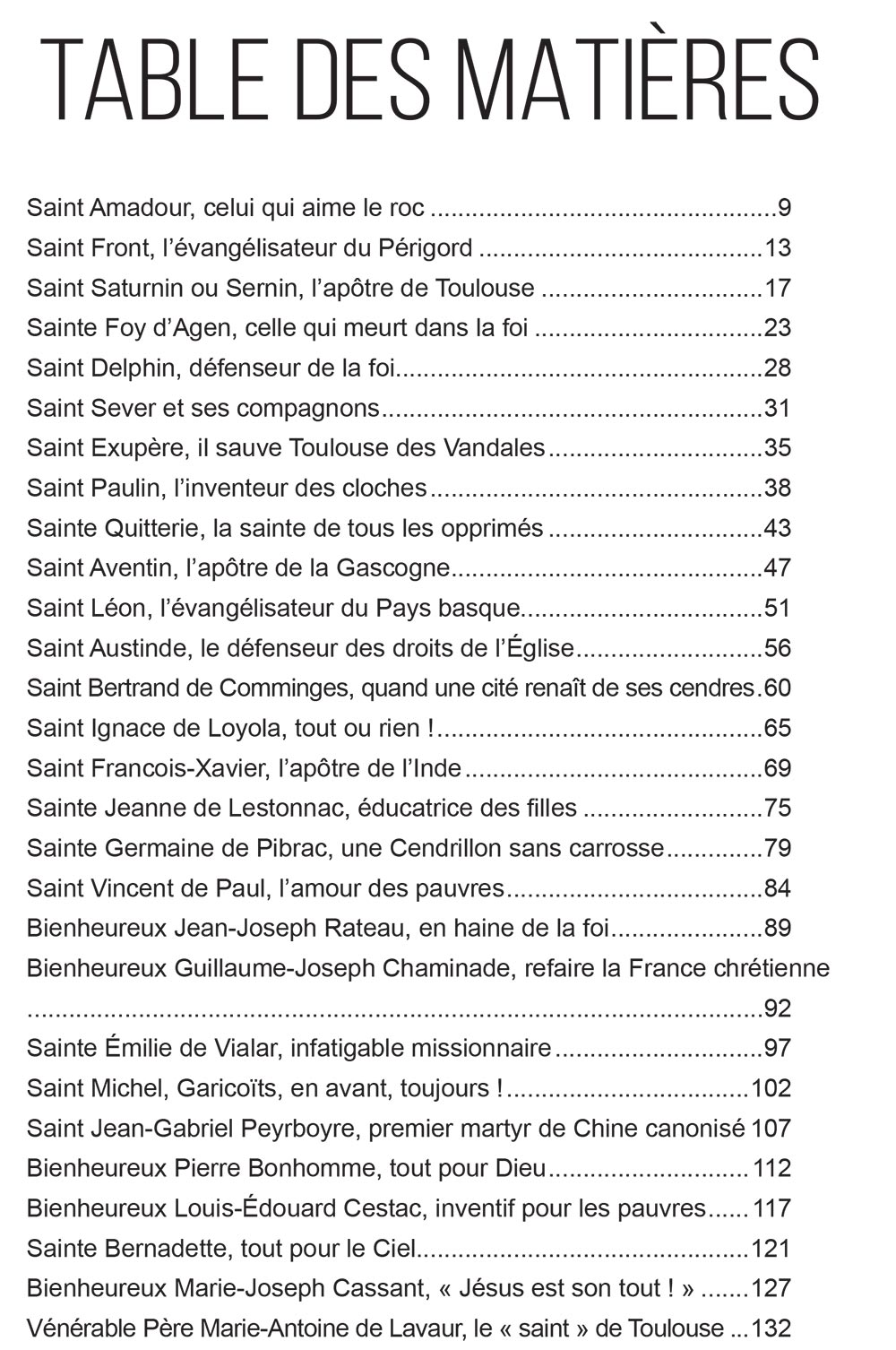  Saints de Guyenne et de Gascogne