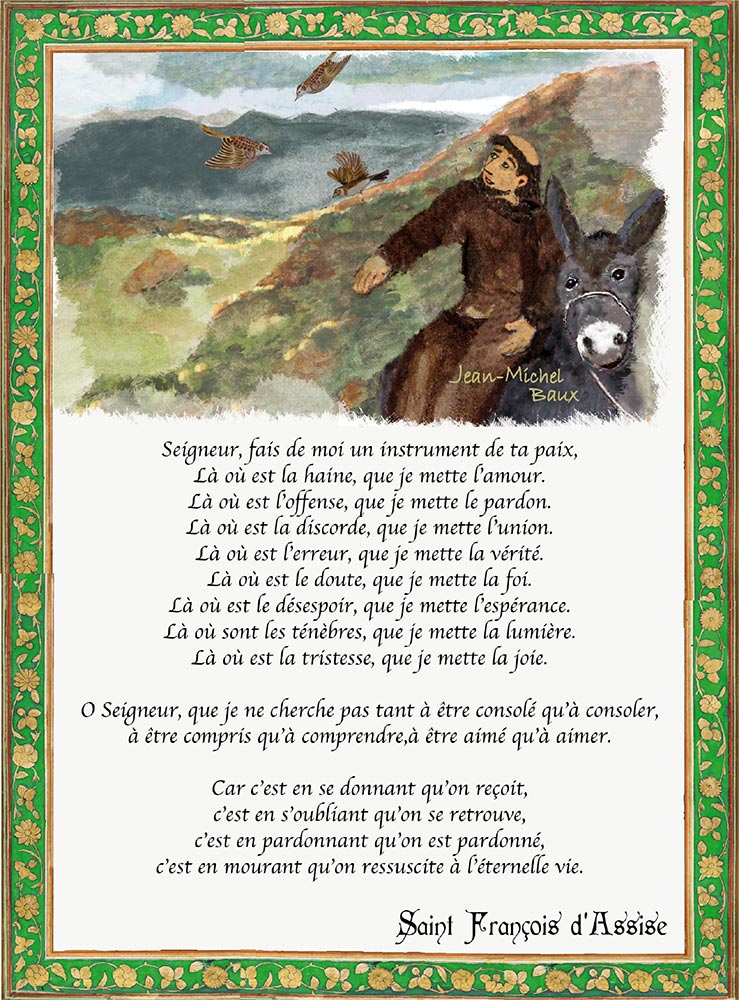  Vivre l'Evangile, voilà ce que je veux